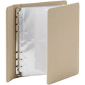 Wvkfb Photo Card Binder 4-Pocket Sleeves 160 Slots Beige