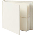 Wvkfb Photo Storage Album Linen Cover 200 Pockets Warm White