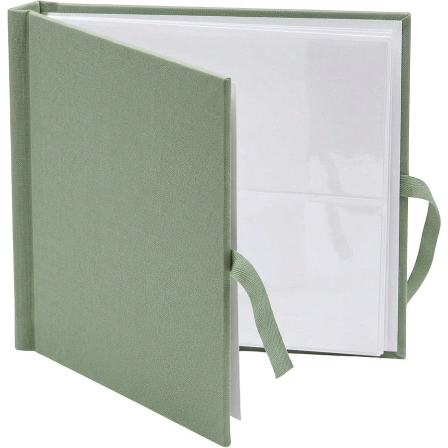 Wvkfb Slip In Photo Pocket Album Sage Linen